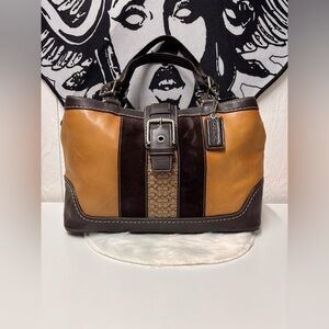 Coach Hamptons satchel bag